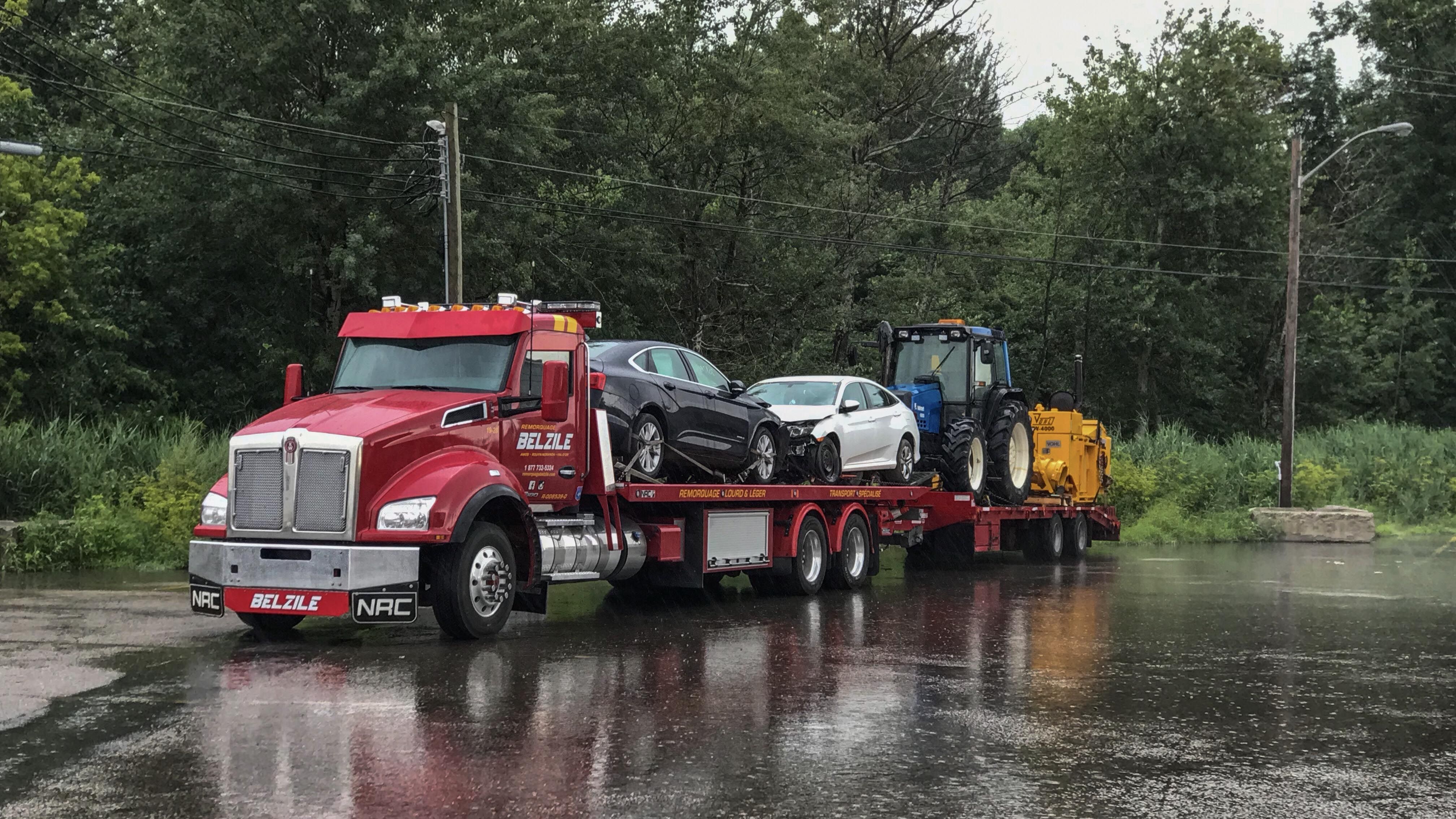 Transport de machineries à Montréal